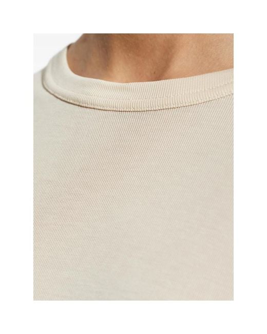 Studio Nicholson White Rond Short-Sleeve T-Shirt