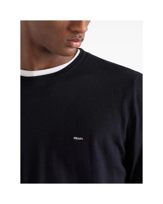 Prada Blue Sweaters & Knitwear for men