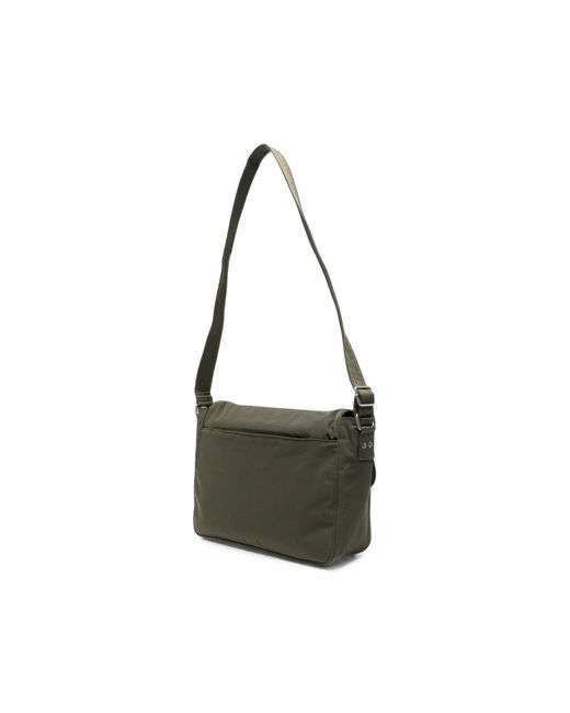 A.P.C. Black A. P.C. Buckle-Fastening Messenger Bag for men