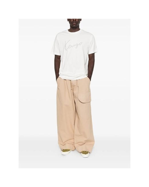 KENZO White T-Shirts & Vests for men