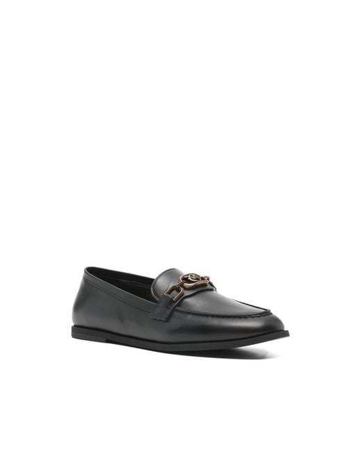 Pinko Black Slip-On Shoes With Almond Toe