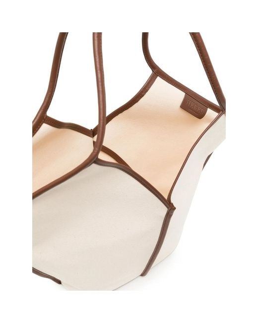 Hereu Natural Calella Canvas Tote Bag