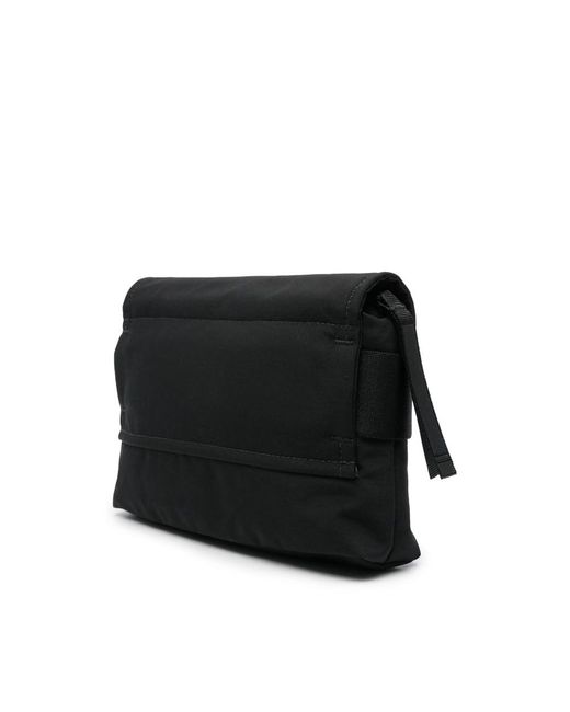 Canada Goose Black Logo-Patch Belt Bag for men