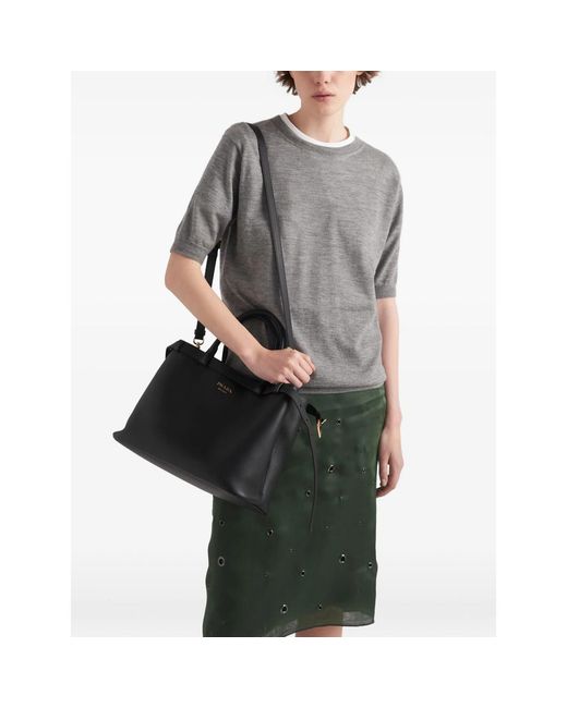 Prada Black Tote Bags