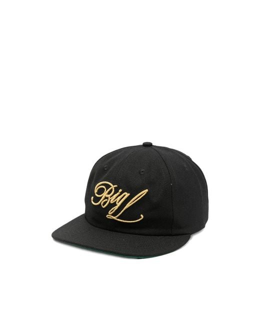 Awake Couture Black Embroidered Baseball Cap for men