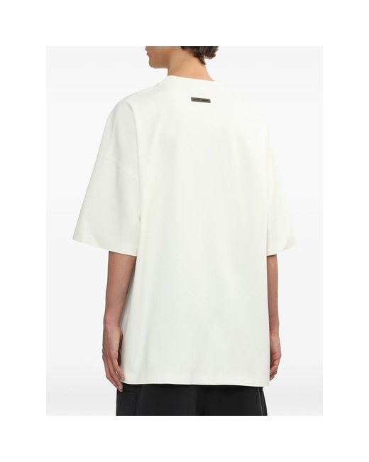 Fear Of God White 90S Short-Sleeved T-Shirt for men