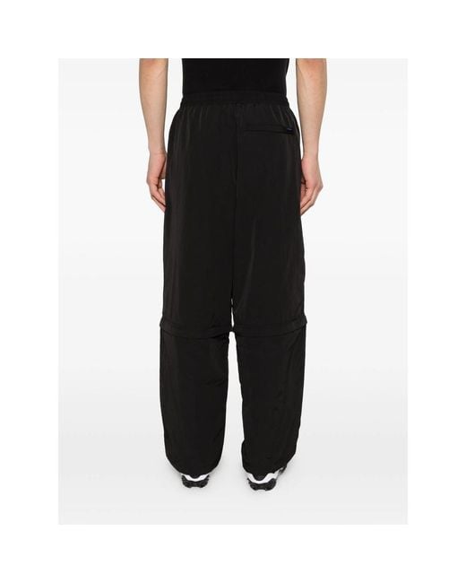 Awake Couture Black Elasticated Trousers for men
