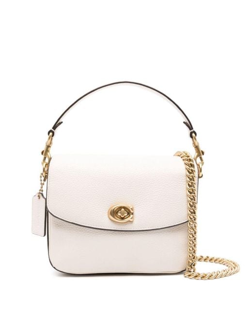COACH Cassie Crossbody Bag in White | Lyst