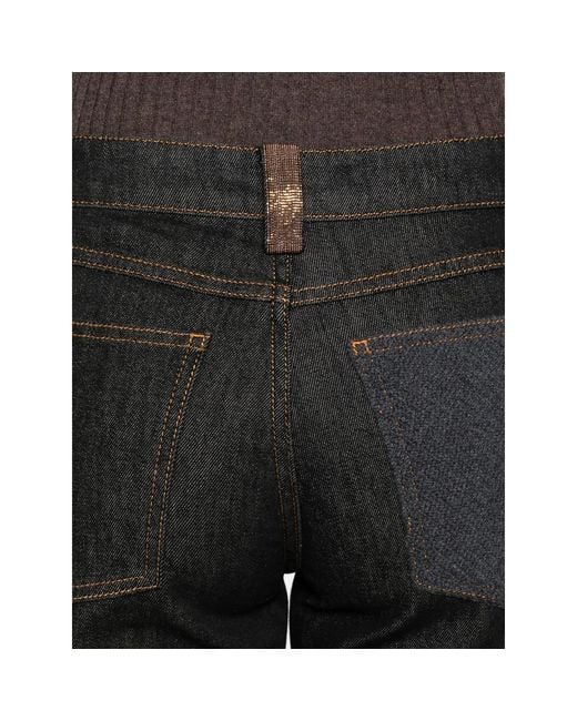 Fabiana Filippi Black Flared Jeans
