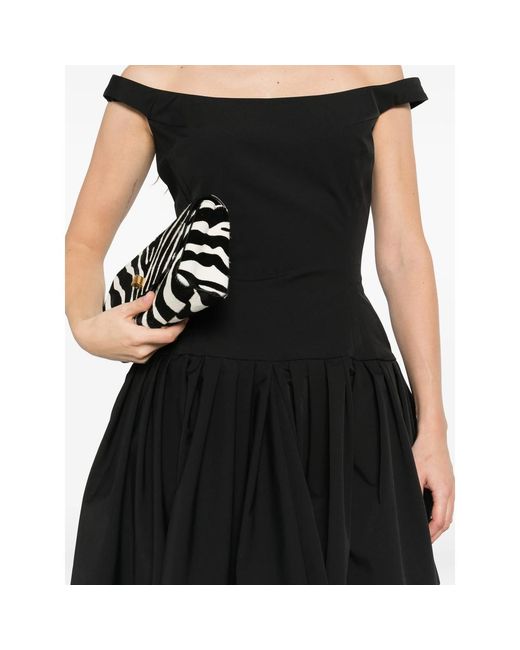 Magda Butrym Black Pleated Dress