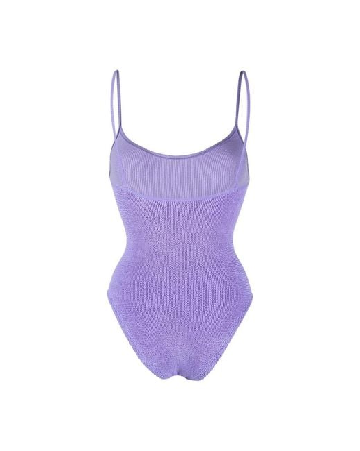 Hunza G Purple Beachwear