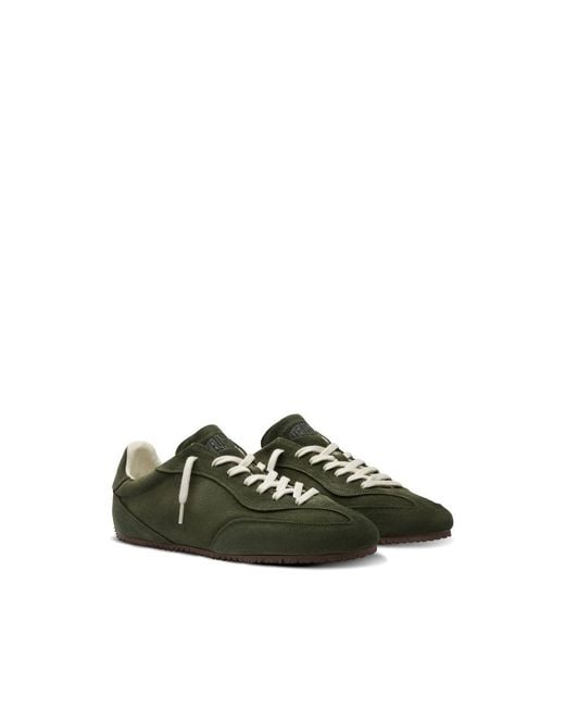 Axel Arigato Green Daze Runner Suede Sneakers for men