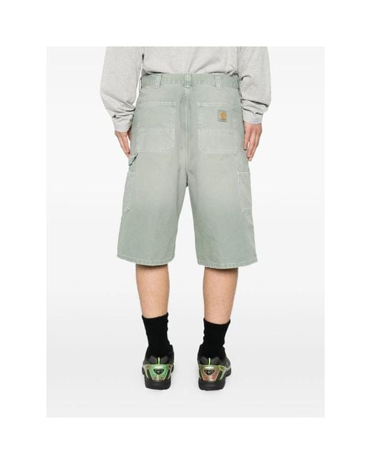 Carhartt Gray Double-Knee Shorts for men