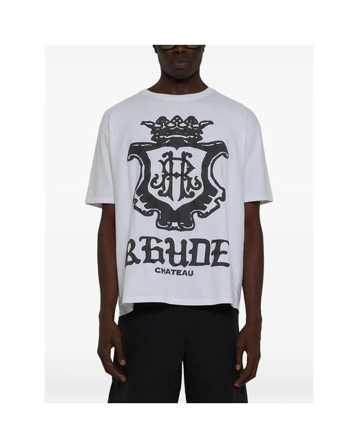 R H U D E © White T-Shirt for men