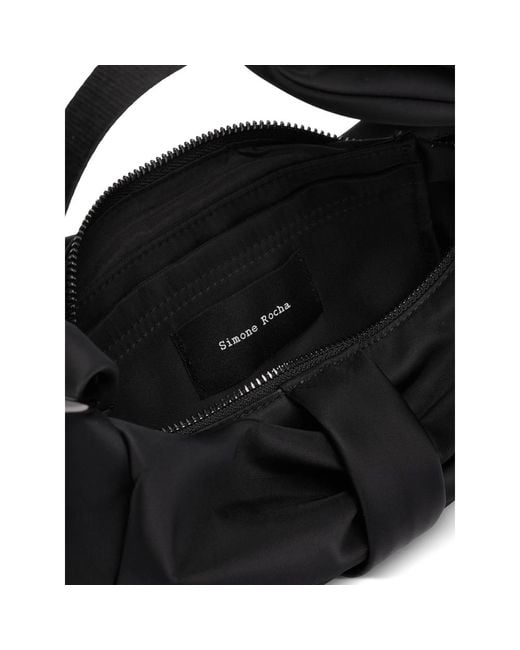 Simone Rocha Black Bow Tote Bag