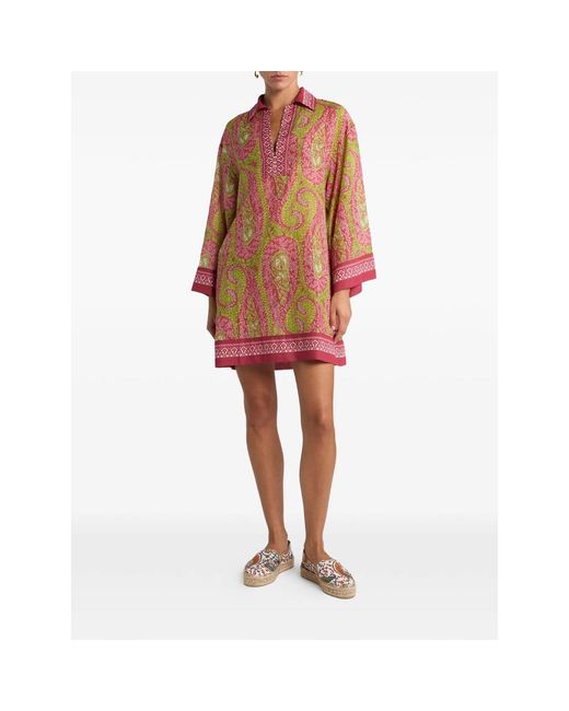Etro Red Dresses