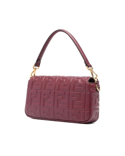 Fendi Purple Tote Bags