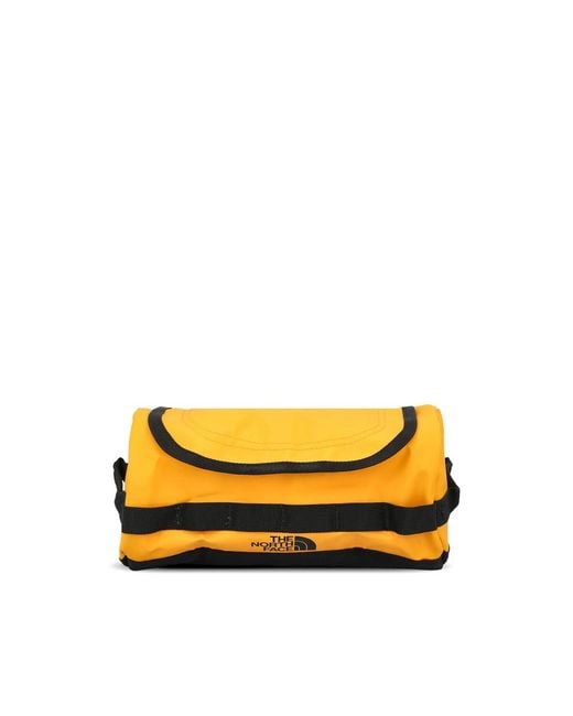 The North Face Black Logo-Print Zip-Around Clutch Bag for men