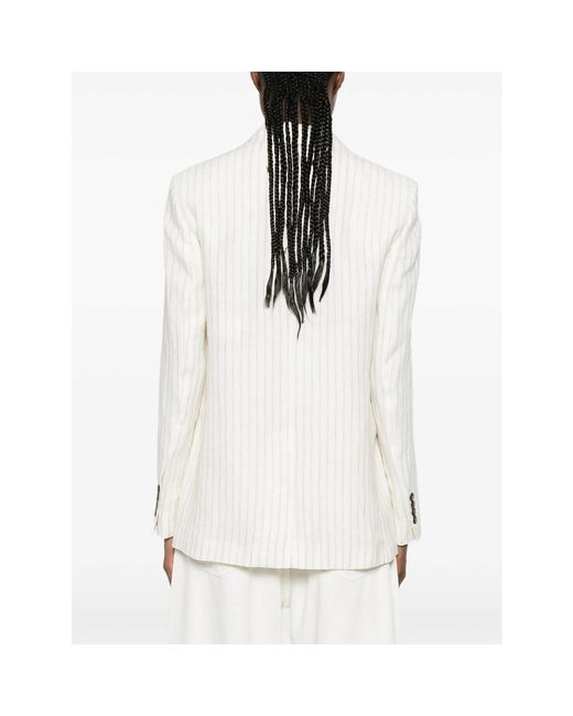 Max Mara White Jackets