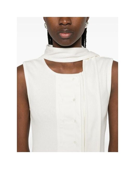Lemaire White Blouses