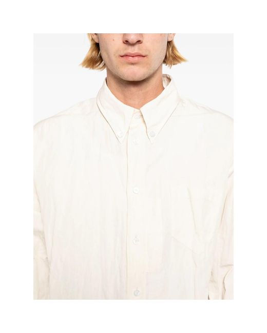 Willy Chavarria White Poplin Shirt for men