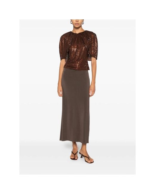 Self-Portrait Brown Tops