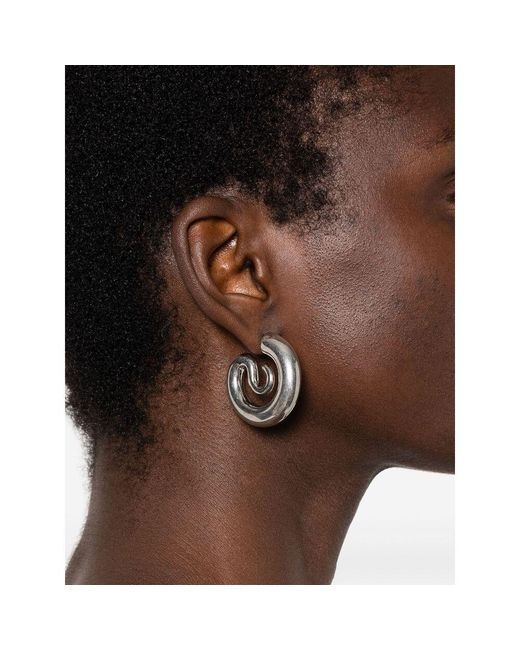 Panconesi Metallic Metal Earrings