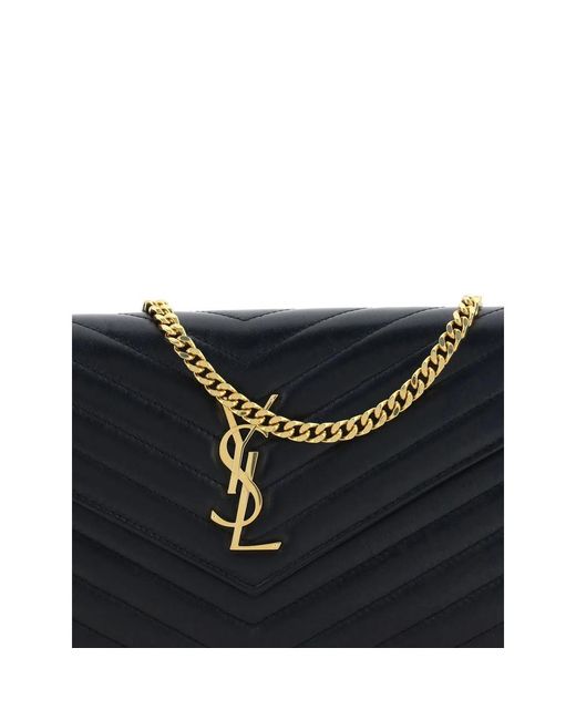 Saint Laurent Black Wallets & Purses