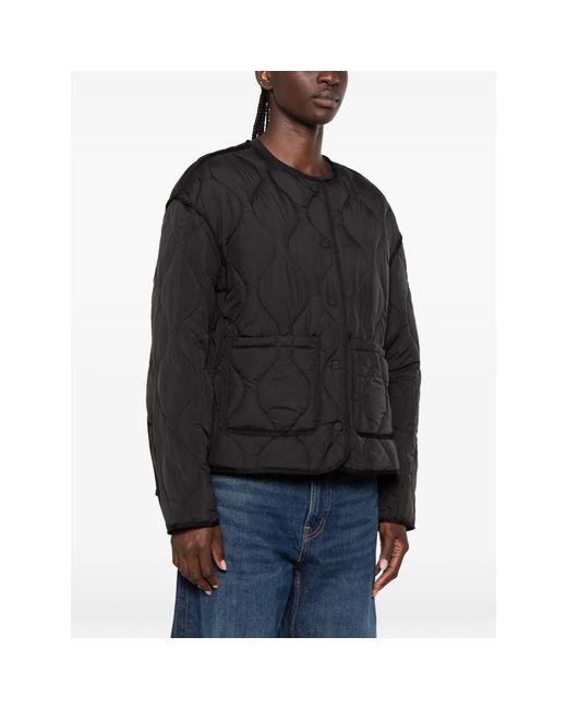 Closed Black Quilted Jacket