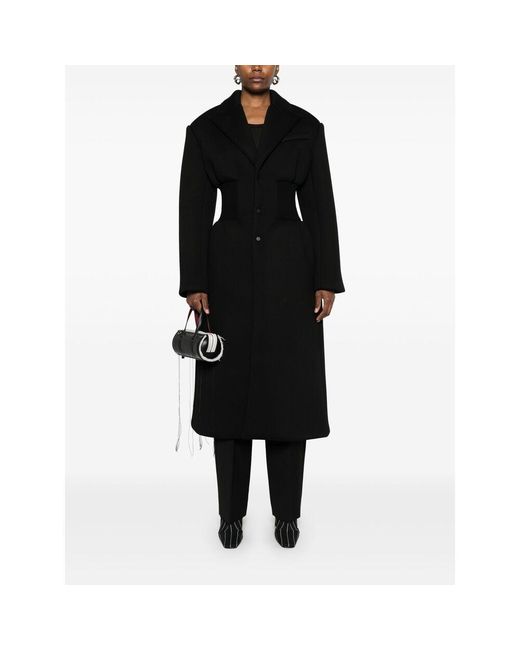 Wardrobe NYC Black Silk Coats