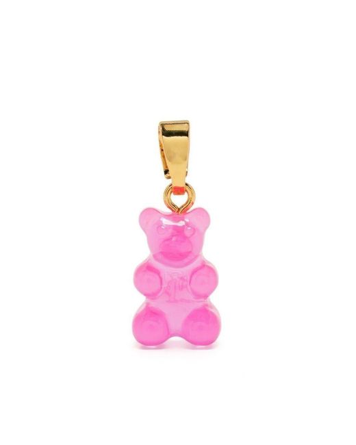 Crystal Haze Jewelry Pink Nostalgia Bear Pendant