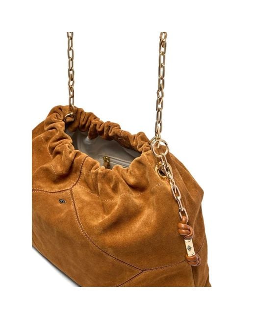 Ba&sh Brown Large June Tote Bag