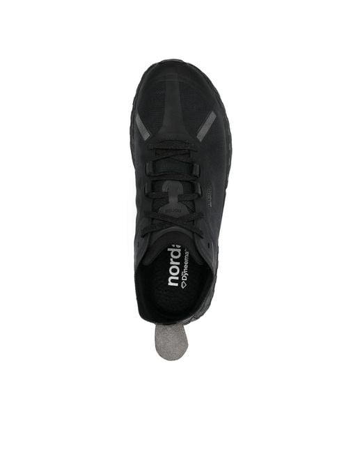 Norda Black Logo-Embellished Sneakers for men