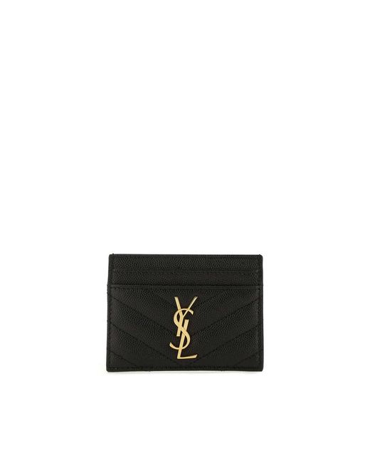 Saint Laurent Black Wallets & Cardholders for men