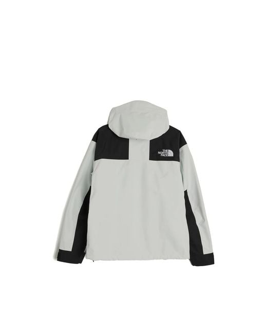 The North Face Gray Logo Hooded Jacket for men