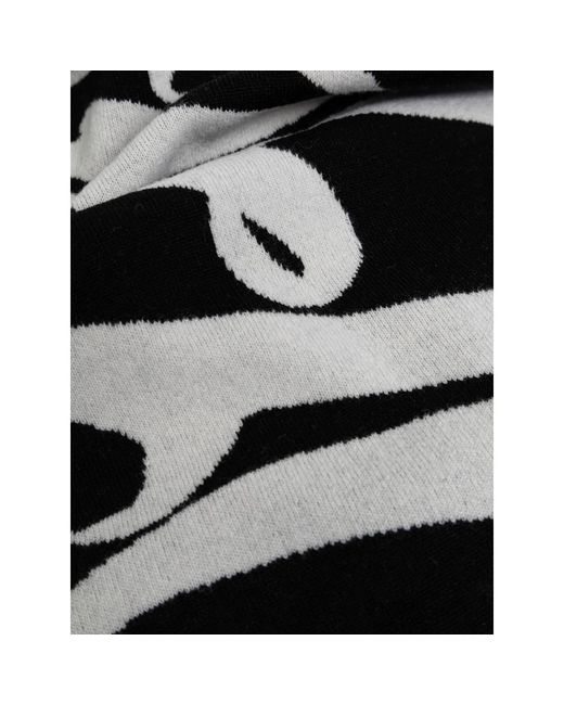 Balenciaga Black Scarves for men
