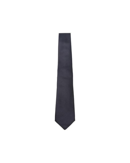 Canali Blue Tie Silk for men