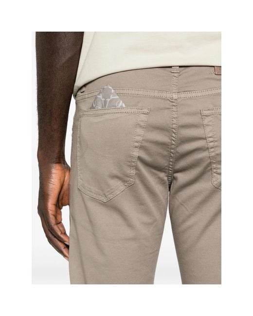 Jacob Cohen Natural Button-Up Jeans for men