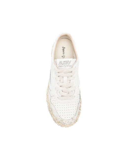 Autry White Sneakers Calf Leather