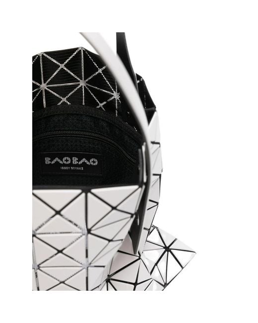 Issey Miyake White Tote Bags