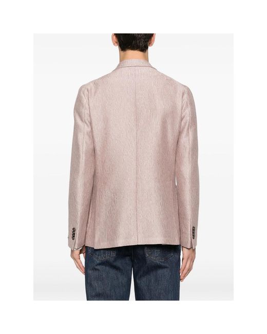 Tagliatore Pink Jacket for men