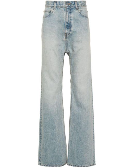Balenciaga Blue Loose-Fit Jeans for men