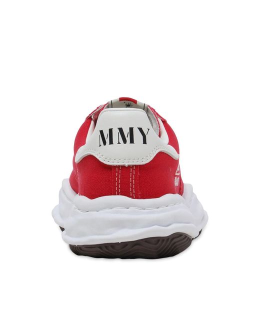Maison Mihara Yasuhiro Red Sneakers