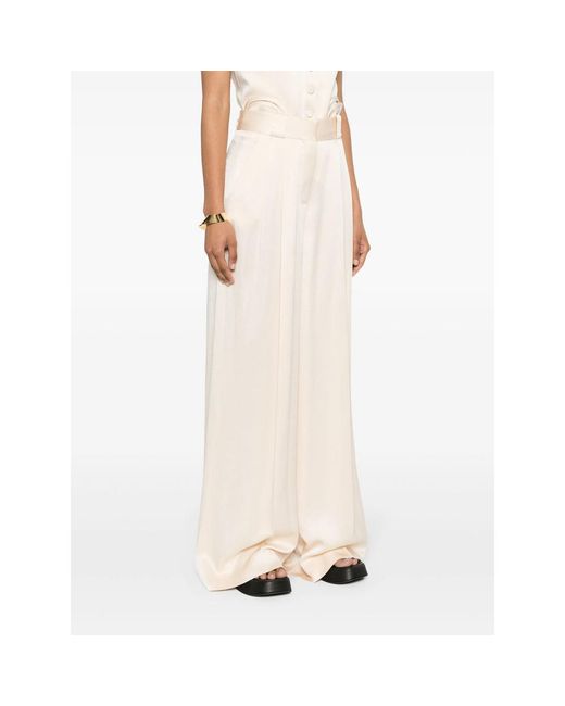 Blazé Milano Natural Wide Trousers