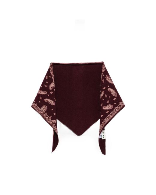 Rixo Purple Lianora Scarf