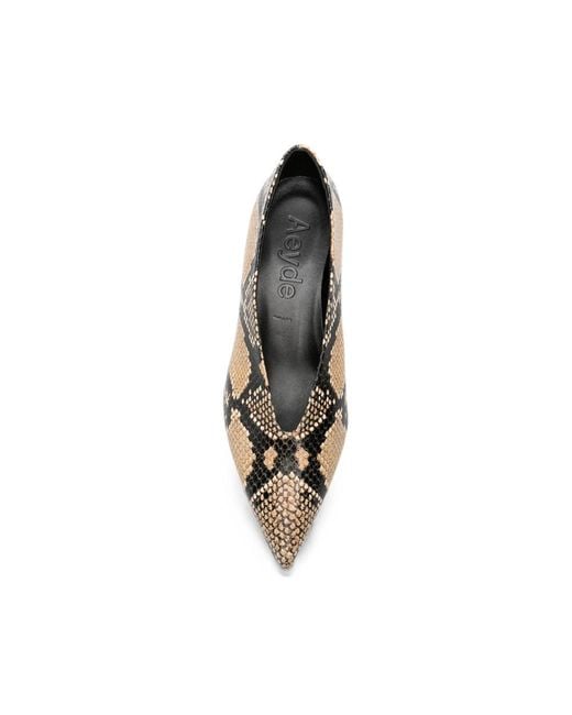 Aeyde Metallic Shoes