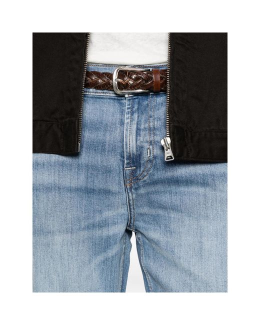 7 For All Mankind Blue Denim for men