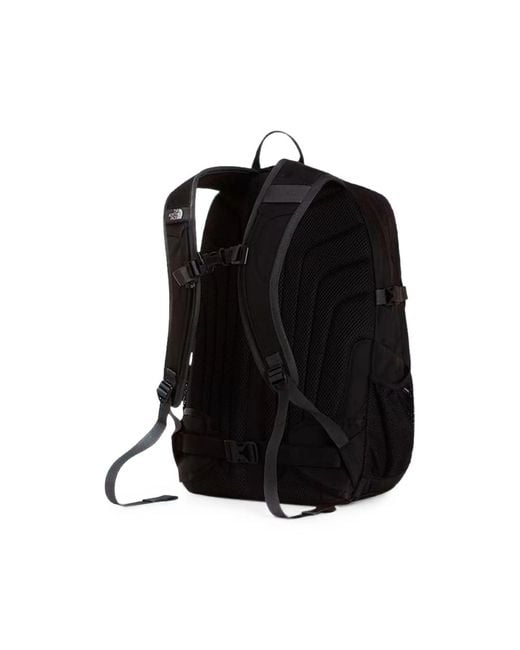 The North Face Black Borealis Classic Patch-Detail Backpack for men