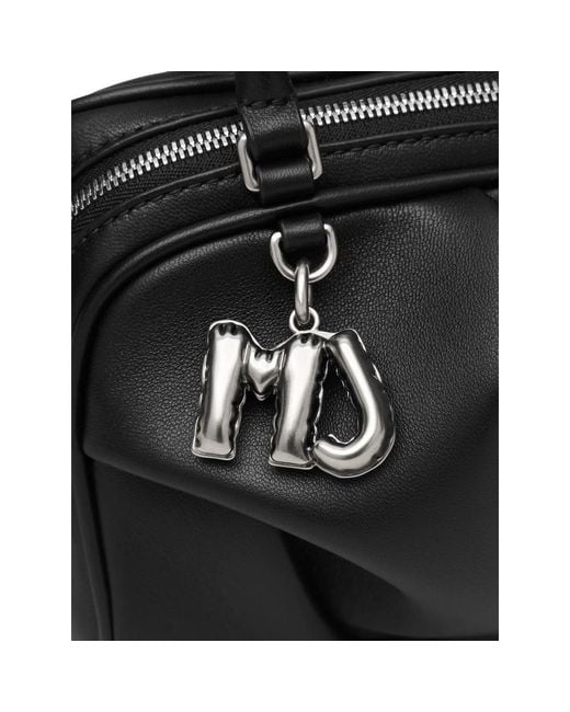 Marc Jacobs Black Leather Tote Bag