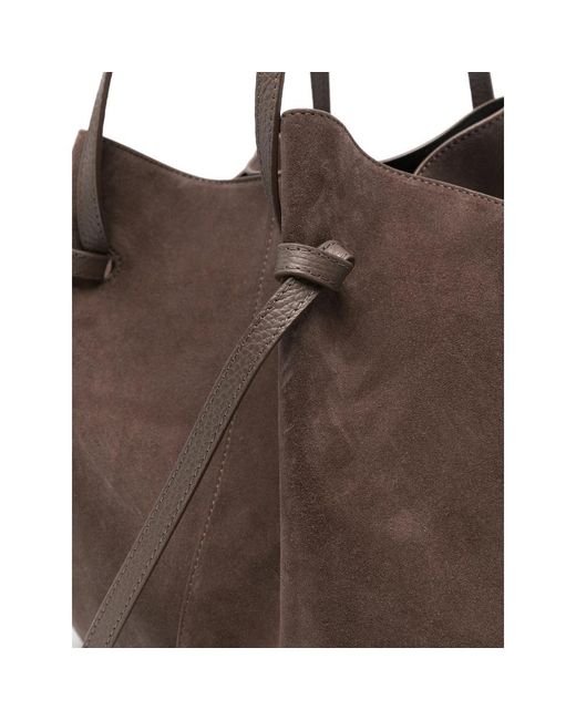 Yuzefi Brown Large Mochi Tote Bag